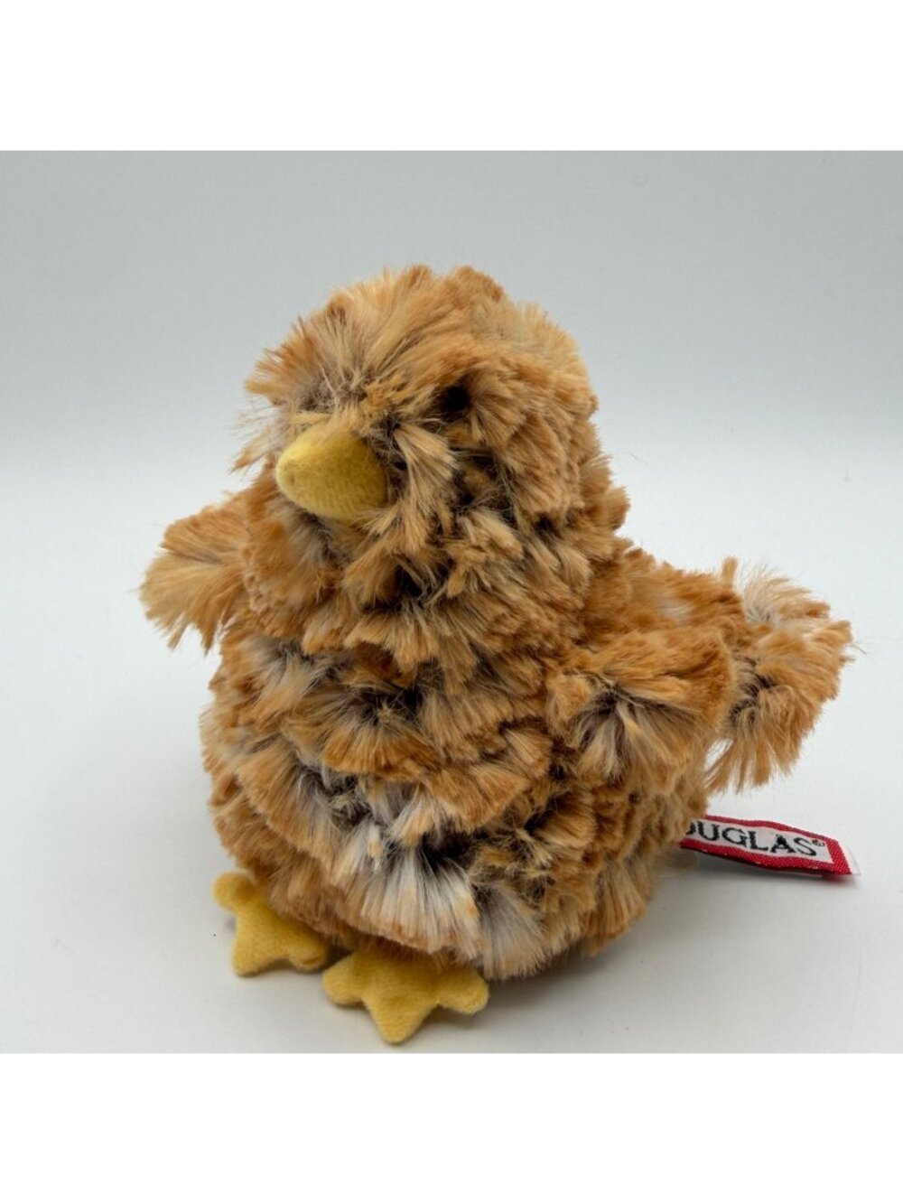 Douglas Cuddle Toys Brown Multi Chick Chicken 5” Stuffed Plush Animal #1526
